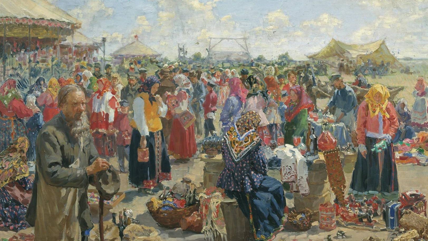Куликов Иван. Ярмарка. 1910