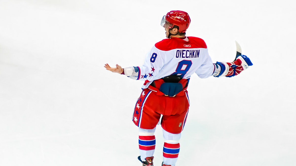 Овечкин на льду