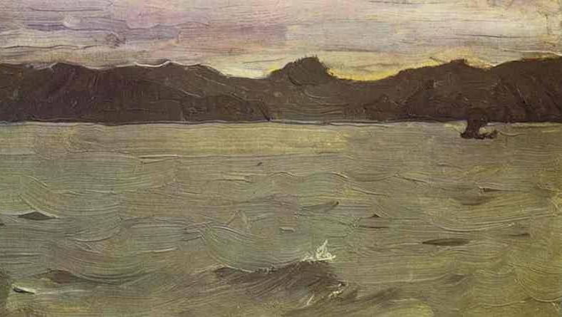 Валентин Серов. Белое море (фрагмент). 1894 г.