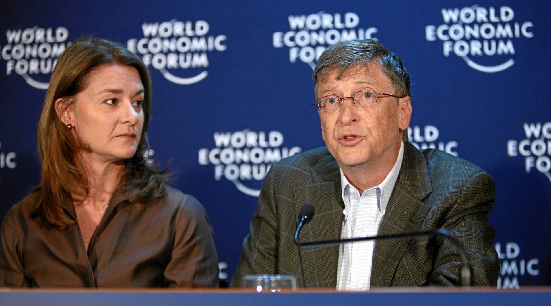Мелинда и Билл Гейтс. 2009