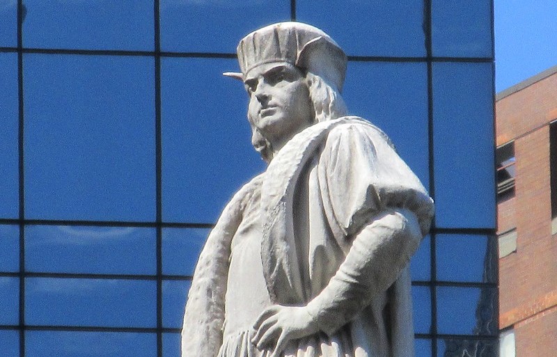 Статуя Христофора Колумба в Нью-Йорке