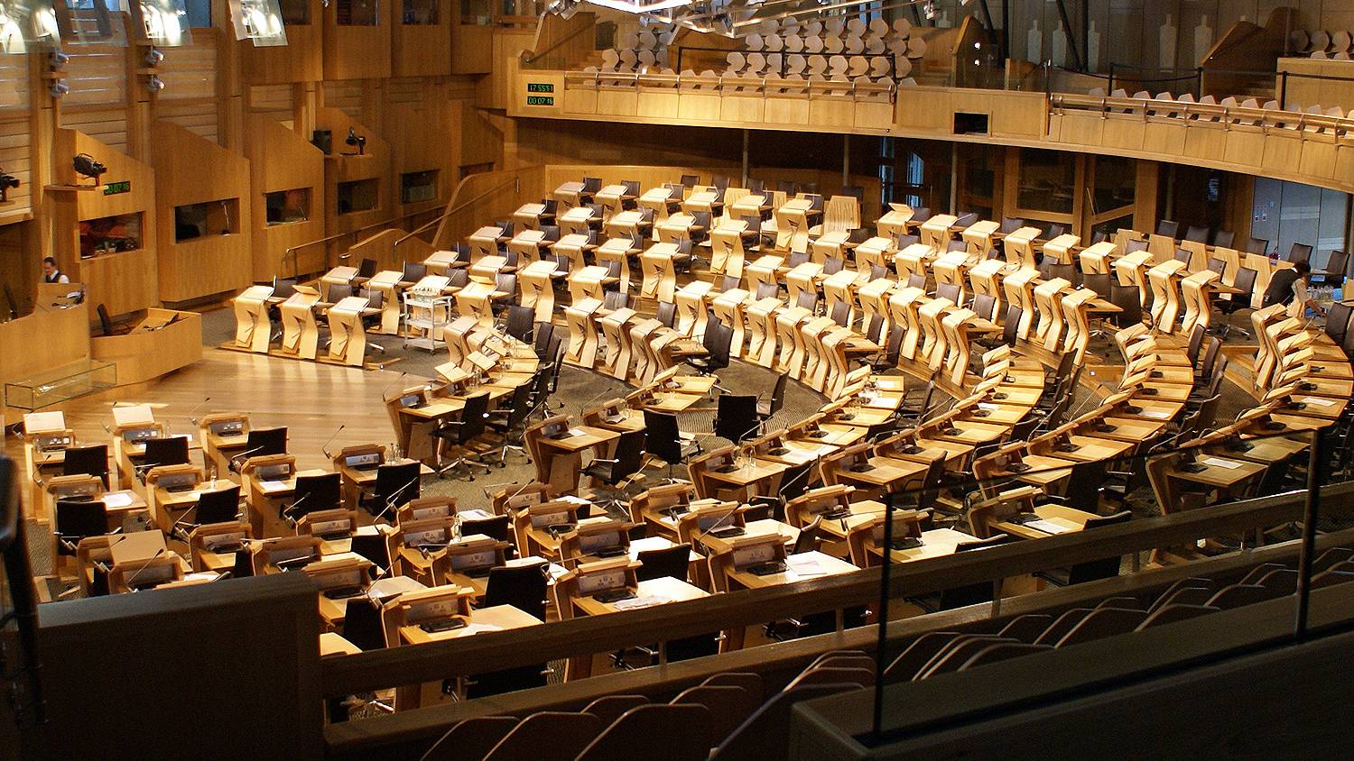 Здание шотландского парламента