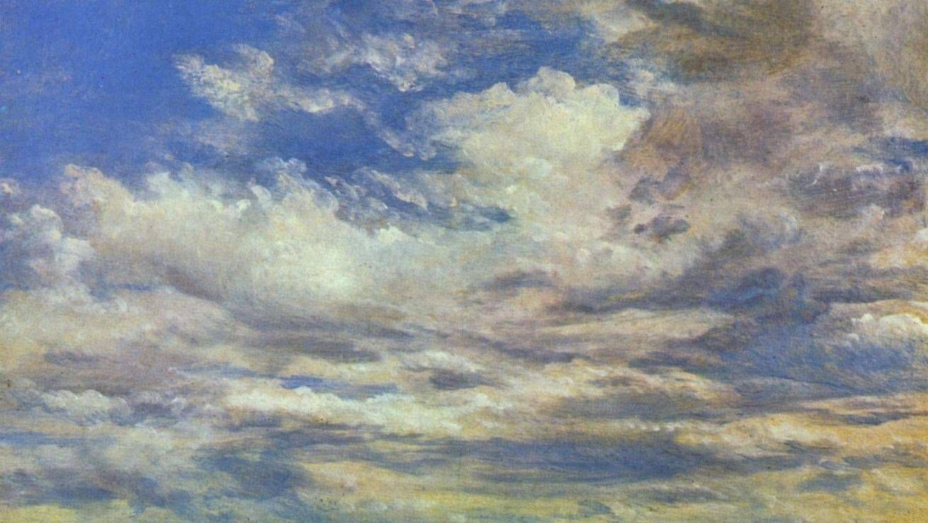 Джон Констебл. Облака. 1810