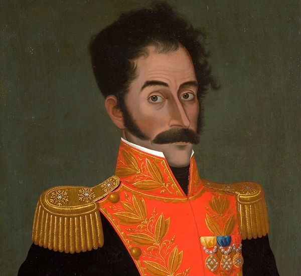 Хосе Хиль де Кастро, Симон Боливар, фрагмент