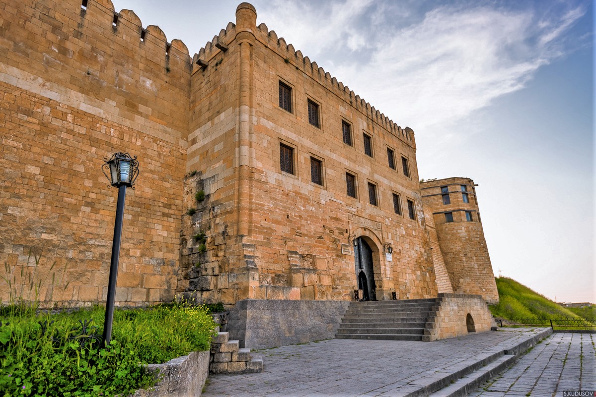 Сасанидская крепость в Дербенте, построенная для защиты от кочевников