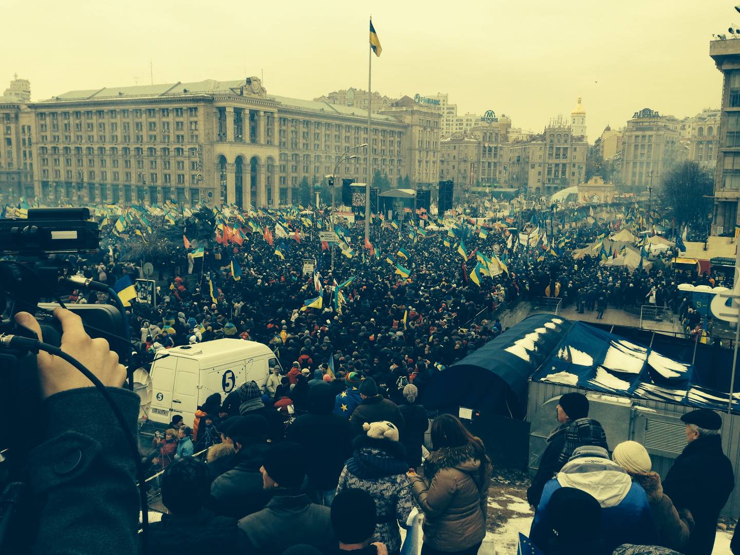 Майдан в Киеве 15 декабря 2013 года