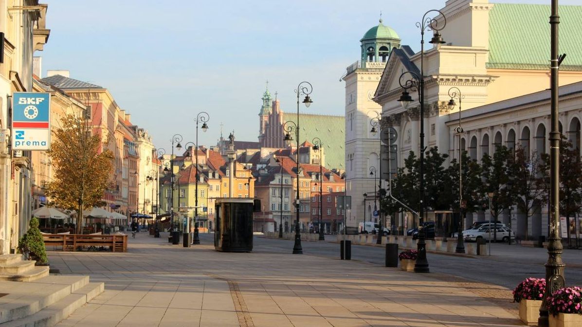 Городская площадь. Варшава