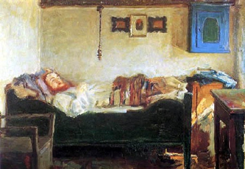 Вигго Йохансен. Больной. 1889