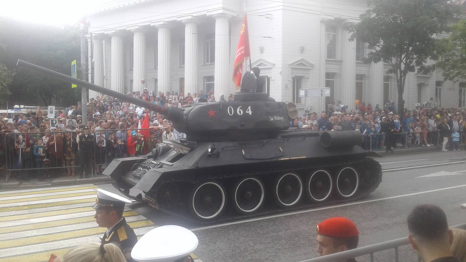Легендарный танк Т-34-85. Севастополь
