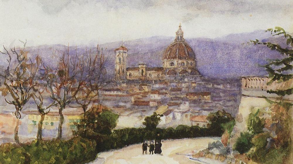 Василий Суриков. Флоренция. 1884