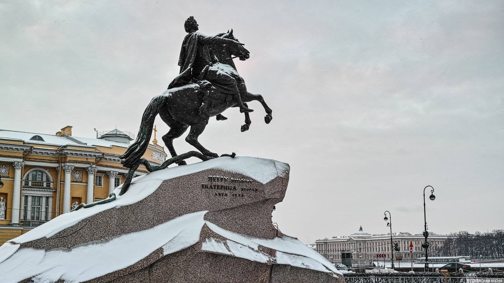 Памятник Петру. Сенатская площадь. Санкт-Петербург. 12.2014