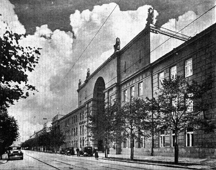 Дом Министерства военных дел Польши.1936