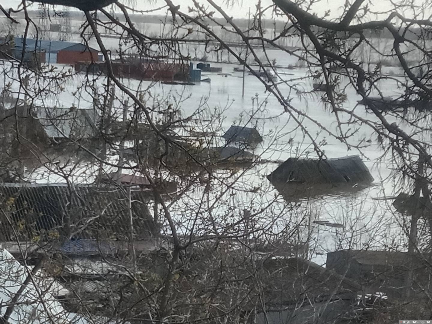 Петропавловск, район Подгора, результат наводнения, 24.04.2024