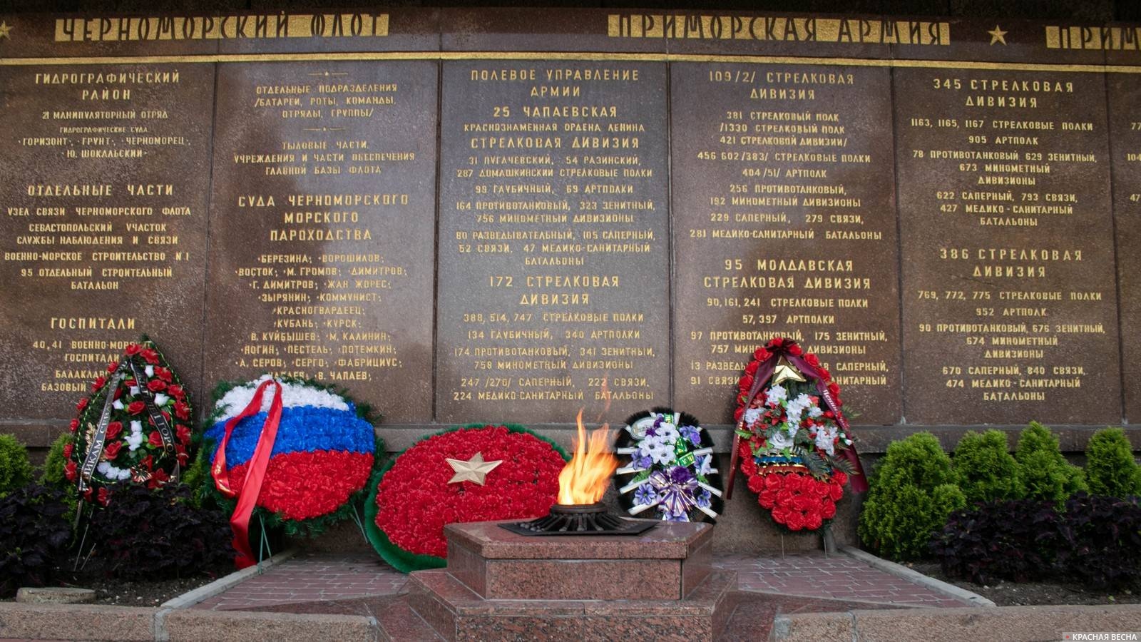 Мемориал героической обороны Севастополя 1941–1942 гг. Севастополь, Крым