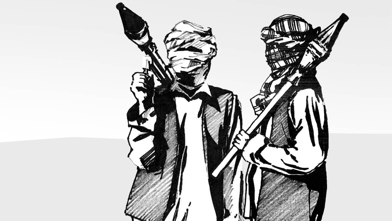 Рисунок террористы