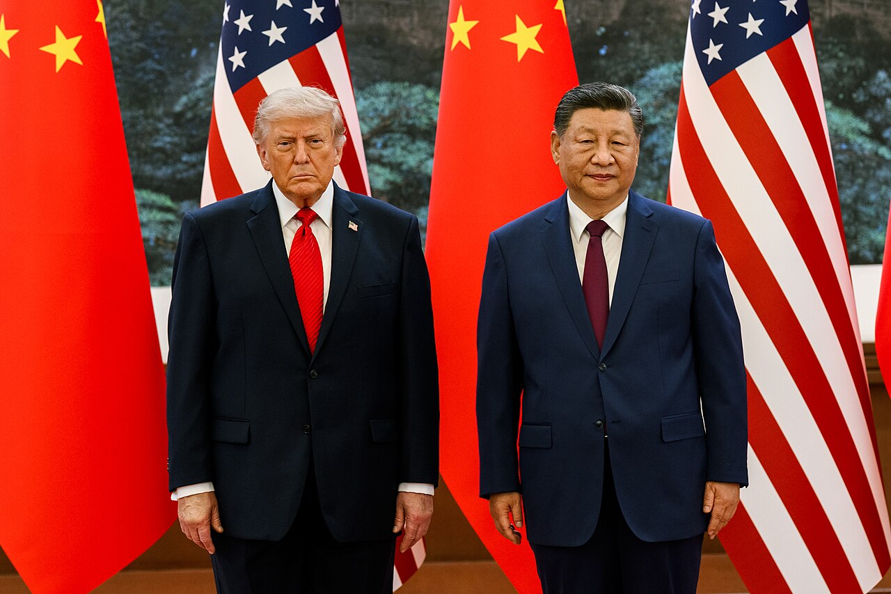 Президент США Дональд Трамп и лидер КНР Си Цзиньпин