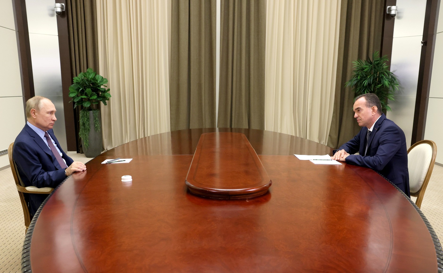Встреча с губернатором Краснодарского края Вениамином Кондратьевым