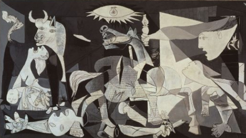 Пабло Пикассо. Герника (фрагмент). 1937