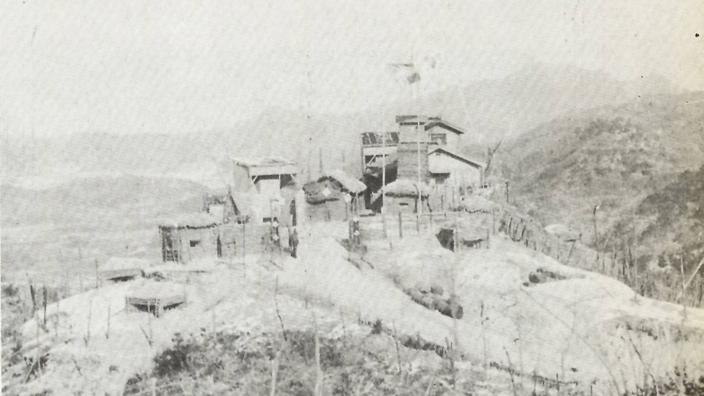 Блокпост КНДР на границе демилитаризованной зоны 1960-70-х гг
