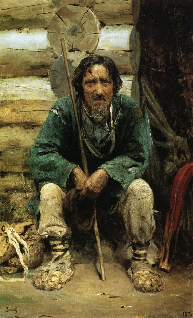 Василий Поленов. Сказитель былин Никита Богданов. 1876