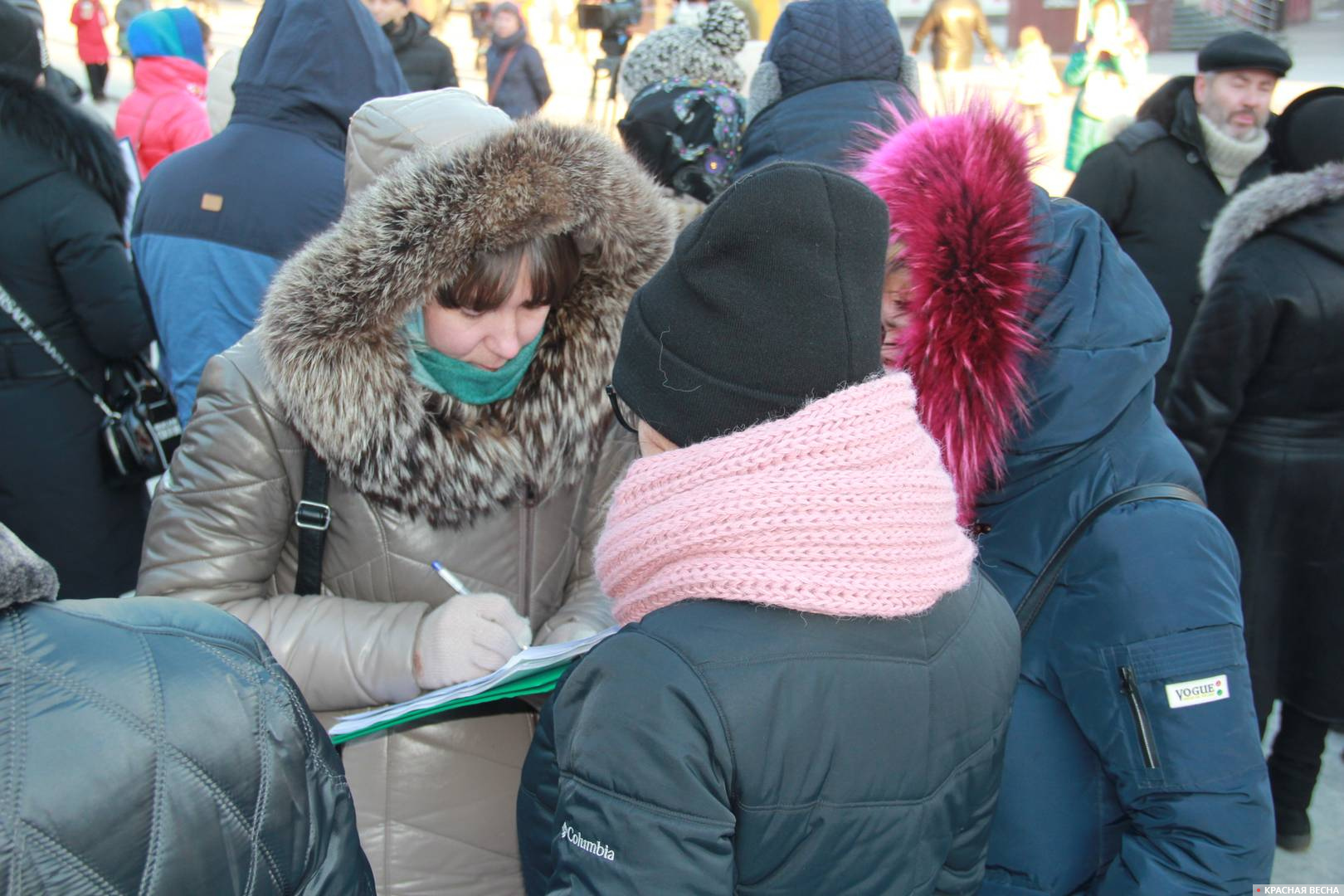 Сбор подписей в Нижнем Новгороде