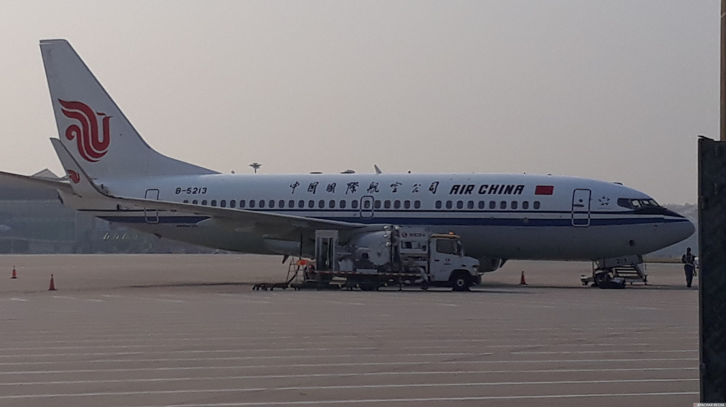 Авиалайнер компании Air China, Китай