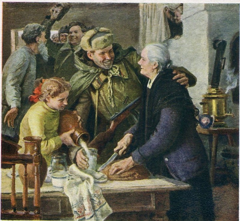 В. В. Хвостенко. Наши пришли. 1944