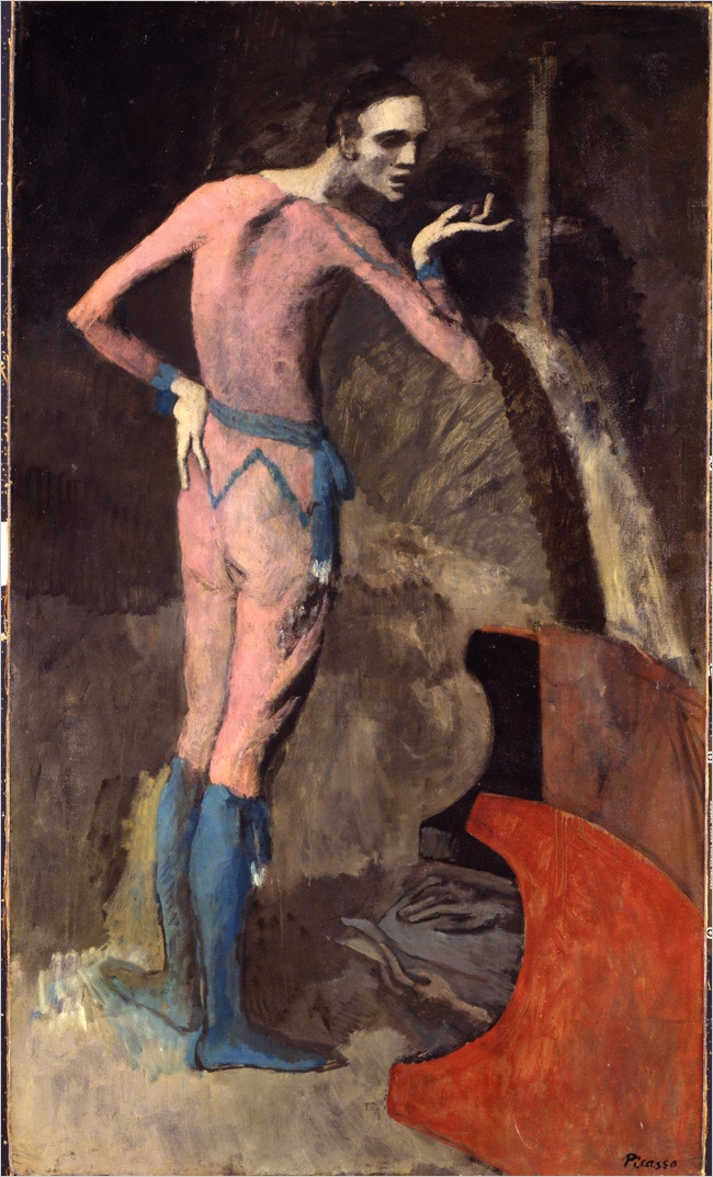Пабло Пикассо. Актер. 1904