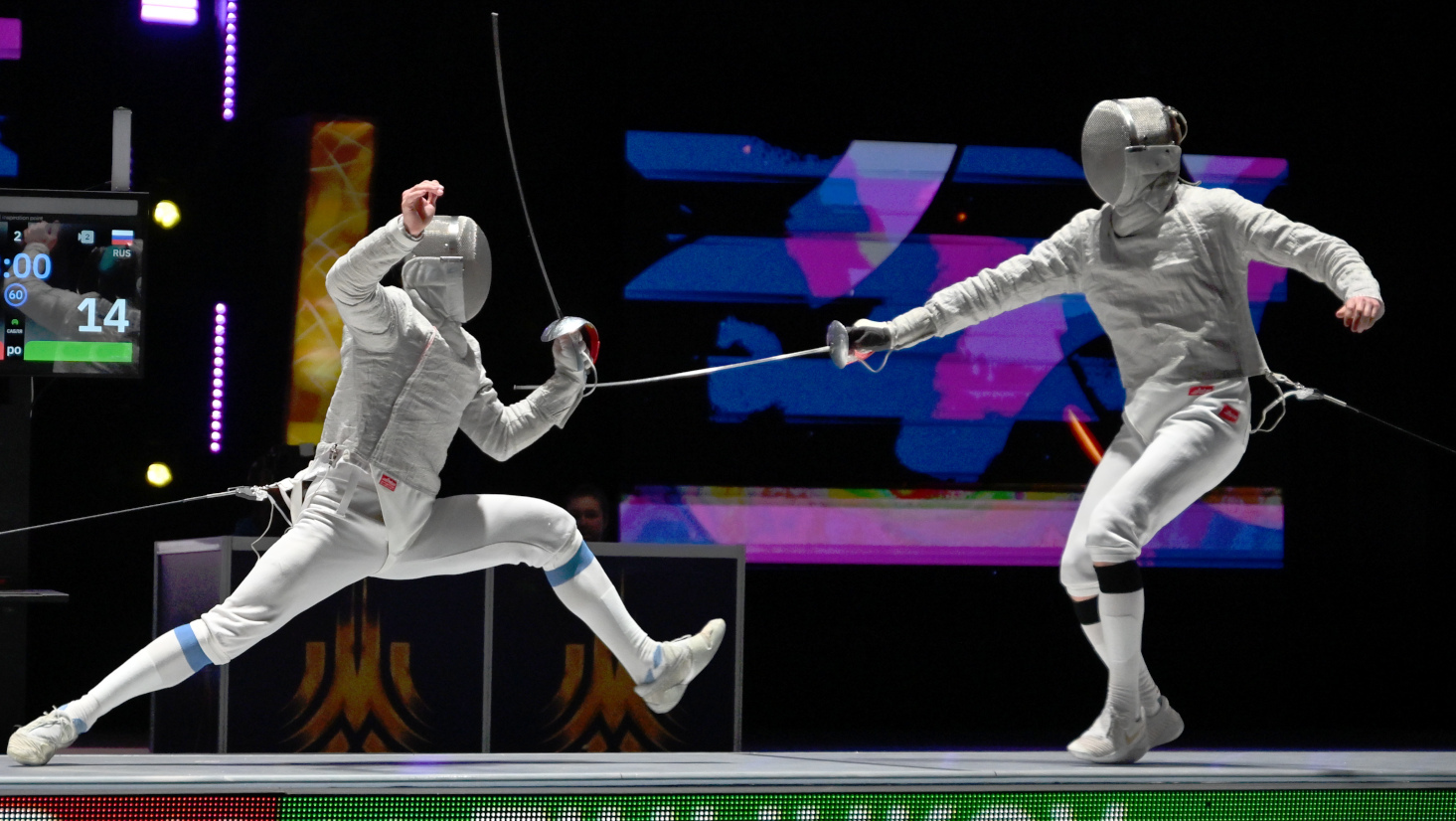 Фехтование. Сабля, Мужчины (архивная фотография)