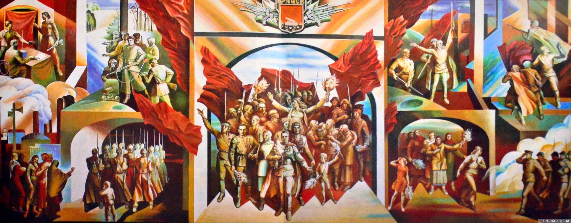 Монументальная роспись «Победа»