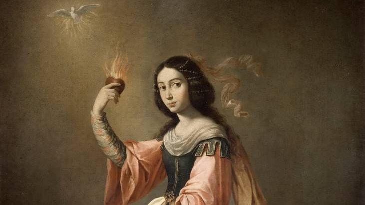 Франсиско де Сурбаран. Аллегория милосердия. 1655