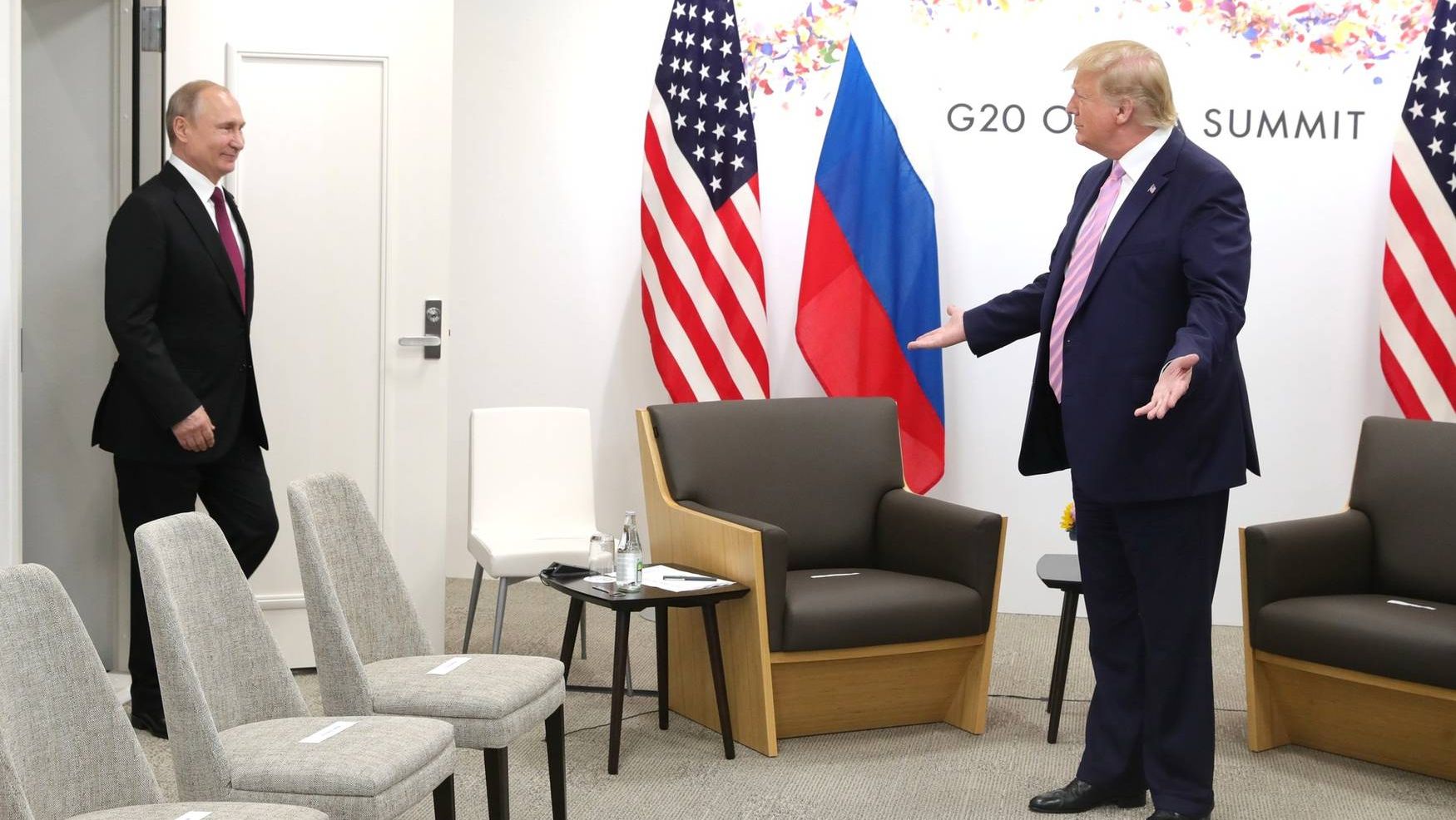 Путин и Трамп на G20