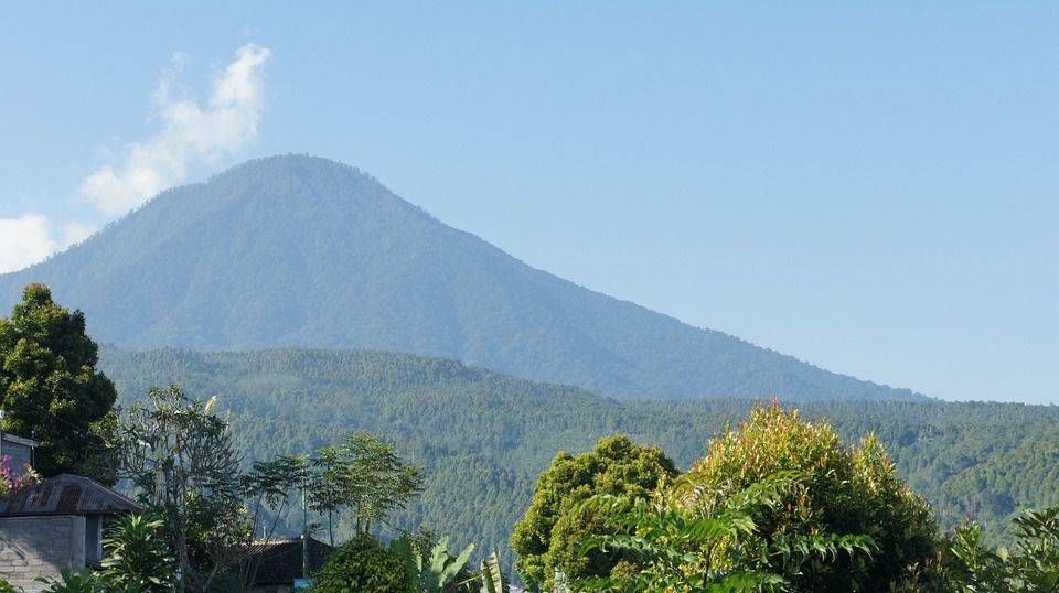 Вулкан Агунг. Бали