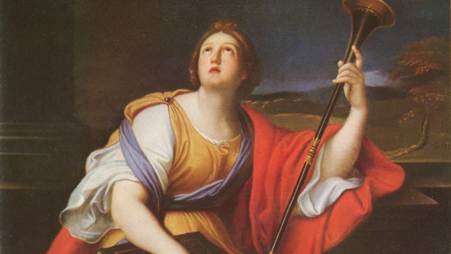 Пьер Миньяр. Клио (богиня истории). 1689