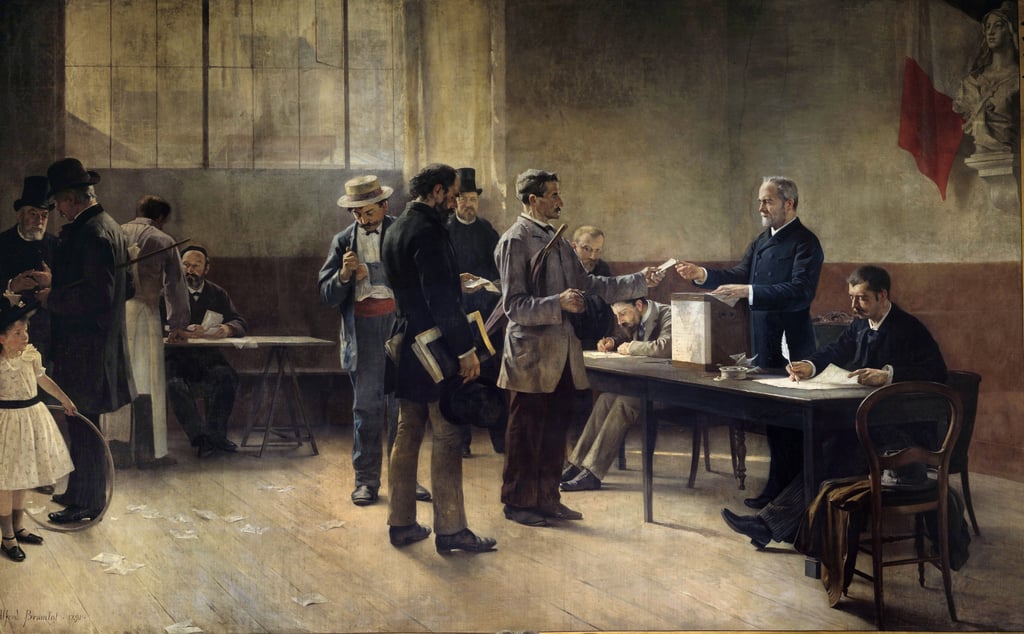 Альфред Генри Брэмптон. Всеобщее избирательное право. 1891