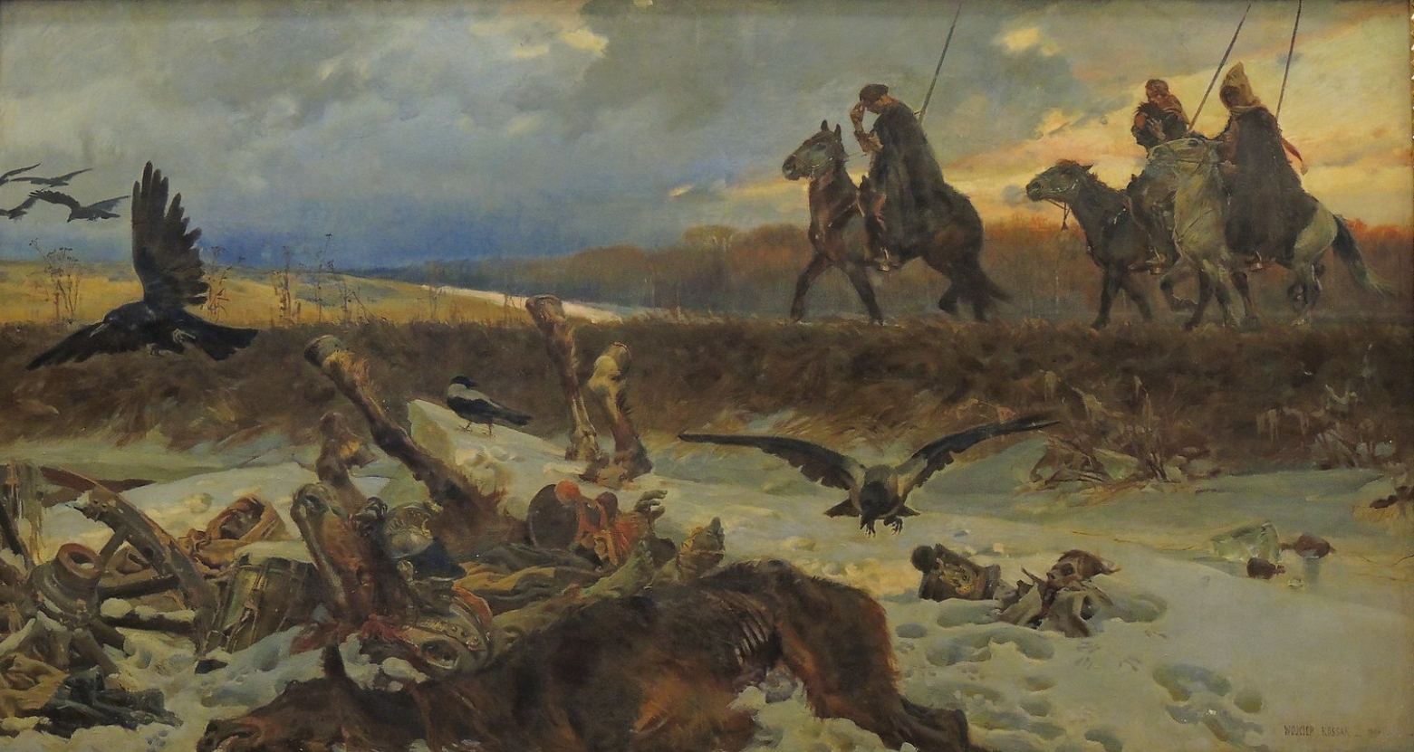 Коссак Войцех. Весна 1813 г. Картина 1903 г.