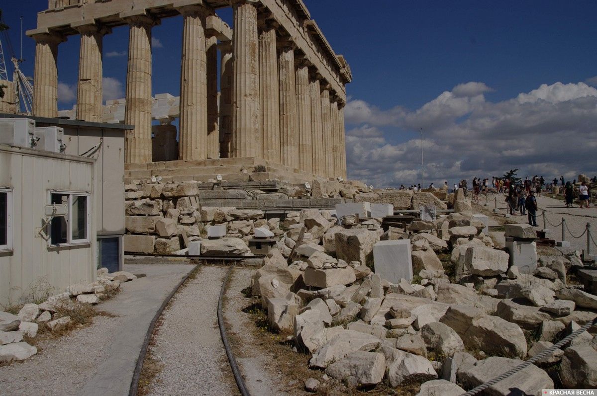 Храм Парфенон Греция Афины Акрополь