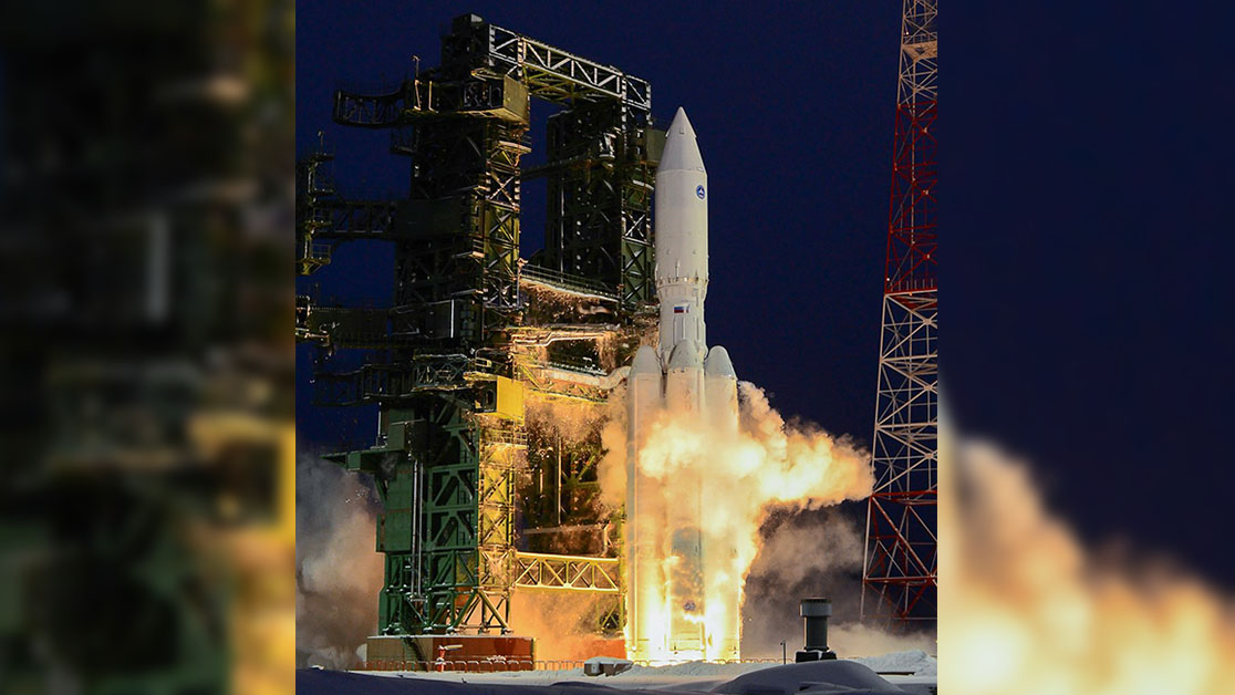 Первый испытательный пуск ракеты-носителя тяжелого класса «Ангара-А5»