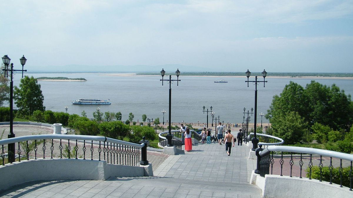 Вид на Амур, Хабаровск