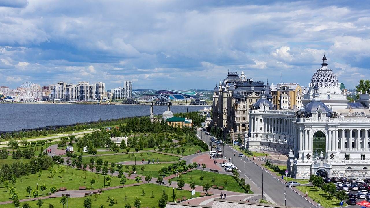 Казань, городской пейзаж
