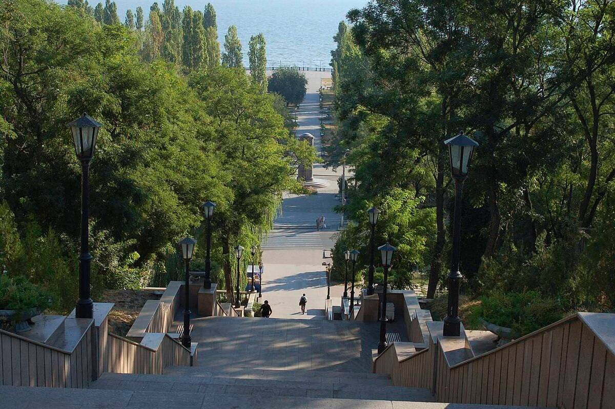 Лестница к набережной, Таганрог