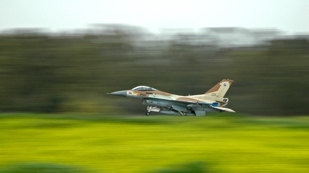 Самолет F-16 ВВС Израиля