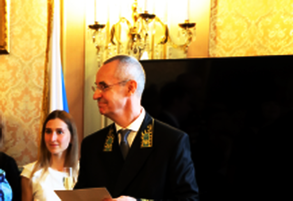 Чрезвычайный и Полномочный Посол РA в Королевстве Дания Владимир Барбин