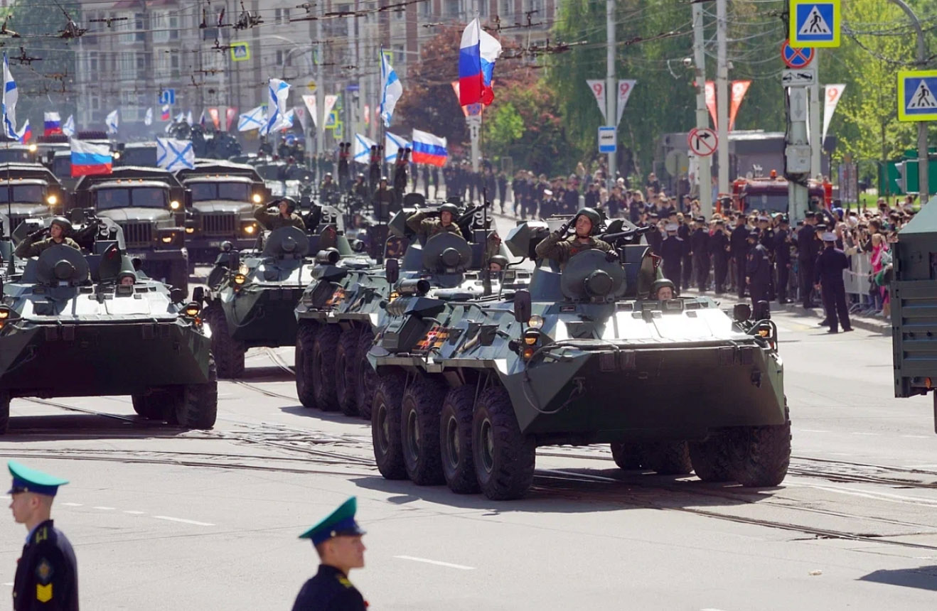 Военный парад в Калининграде