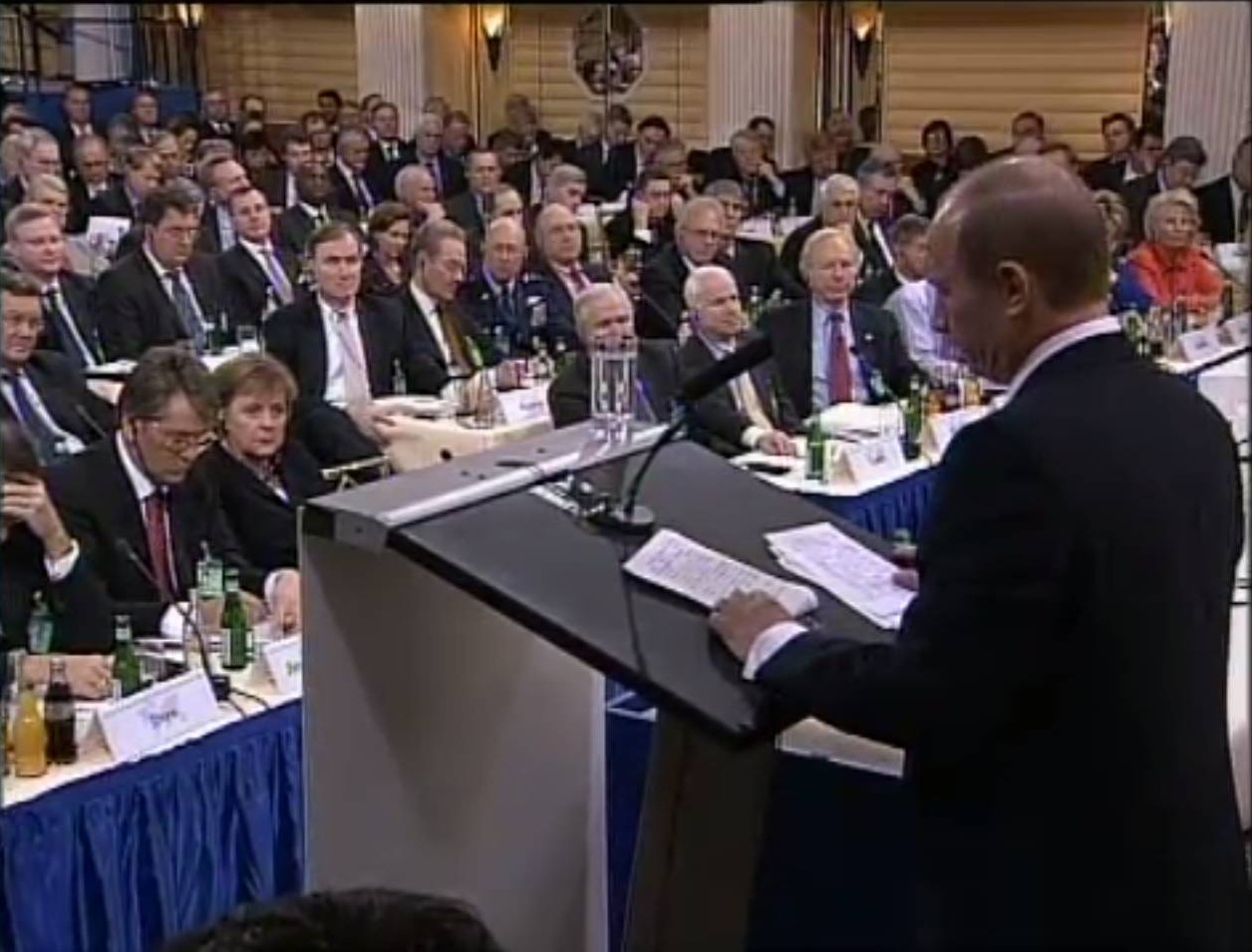 Выступление Путина на Мюнхенской конференции