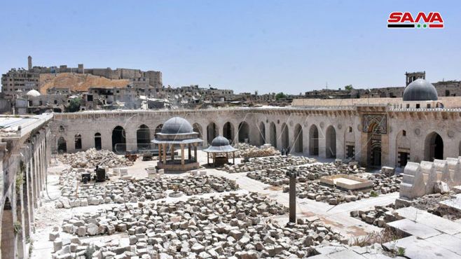 Большая мечеть Омейядов в Алеппо