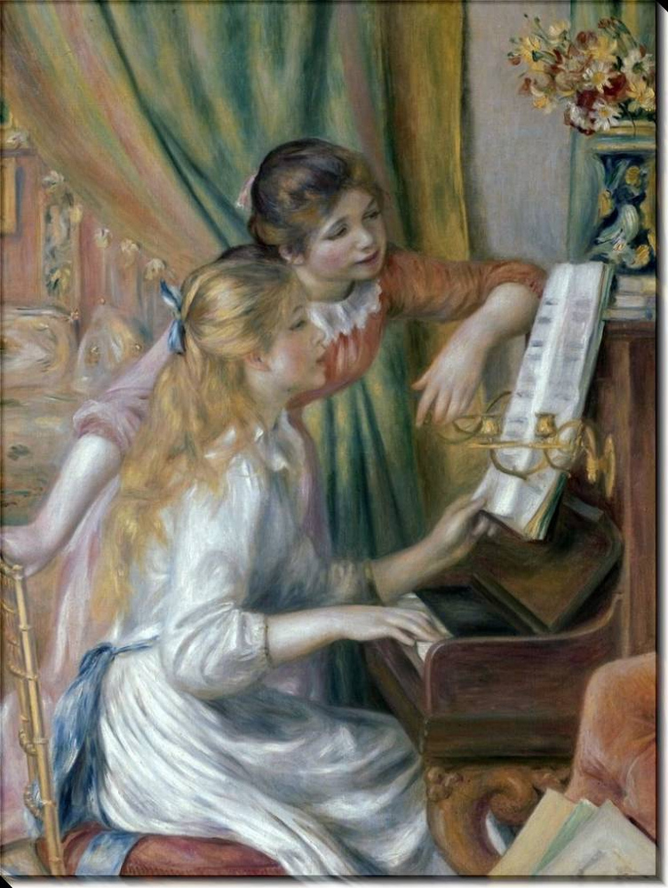 Пьер Огюст Ренуар, Девушки за фортепиано, 1892 год