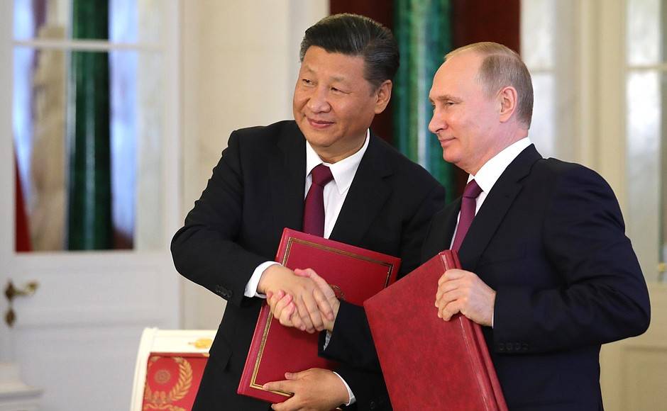 Владимир Путин и Си Цзиньпин