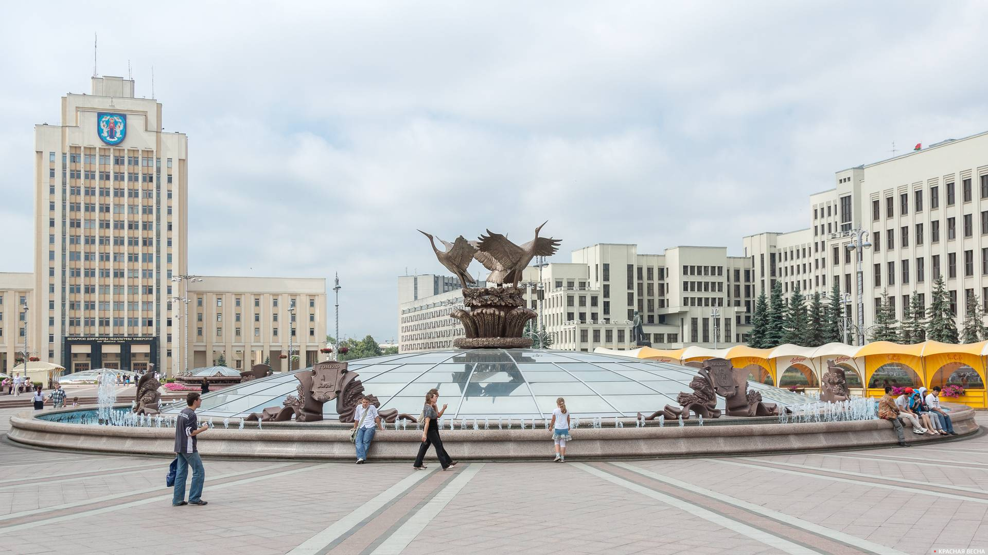 Площадь Независимости, Минск, Белоруссия