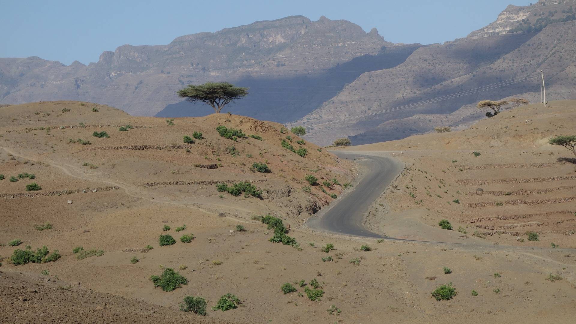 Ландшафт Эфиопии
